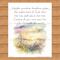 Peter 5:6-7 Humble Yourselves On Watercolor Of A Summer Meadow Vintage Verses Bible Verse 8x10 Wall Art Printable Digital Download DIY 
